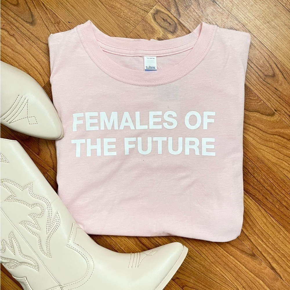 Females of the future graphic t shirt size large new